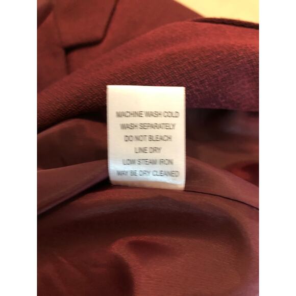 Emily Women Jacket 8 Single Vented Lapel Notch Collar Two Button Closure Pocket - Picture 10 of 10